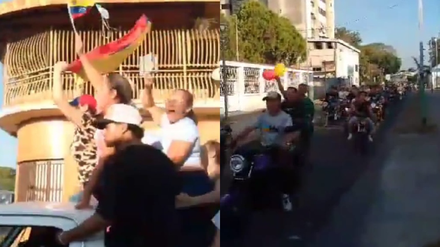 excarcelación de una enfermera