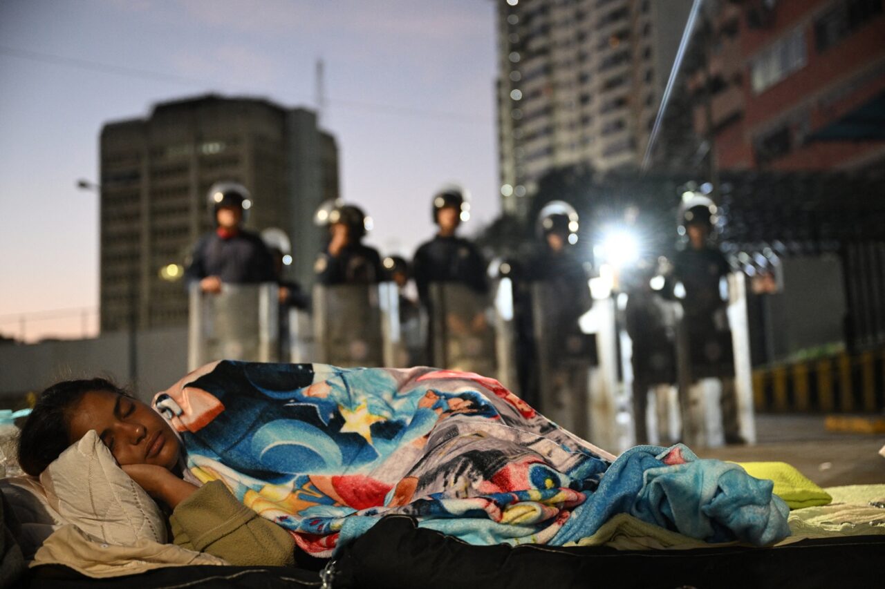 VENEZUELA-US-CONFLICT-CRISIS-PRISONERS-PROTEST