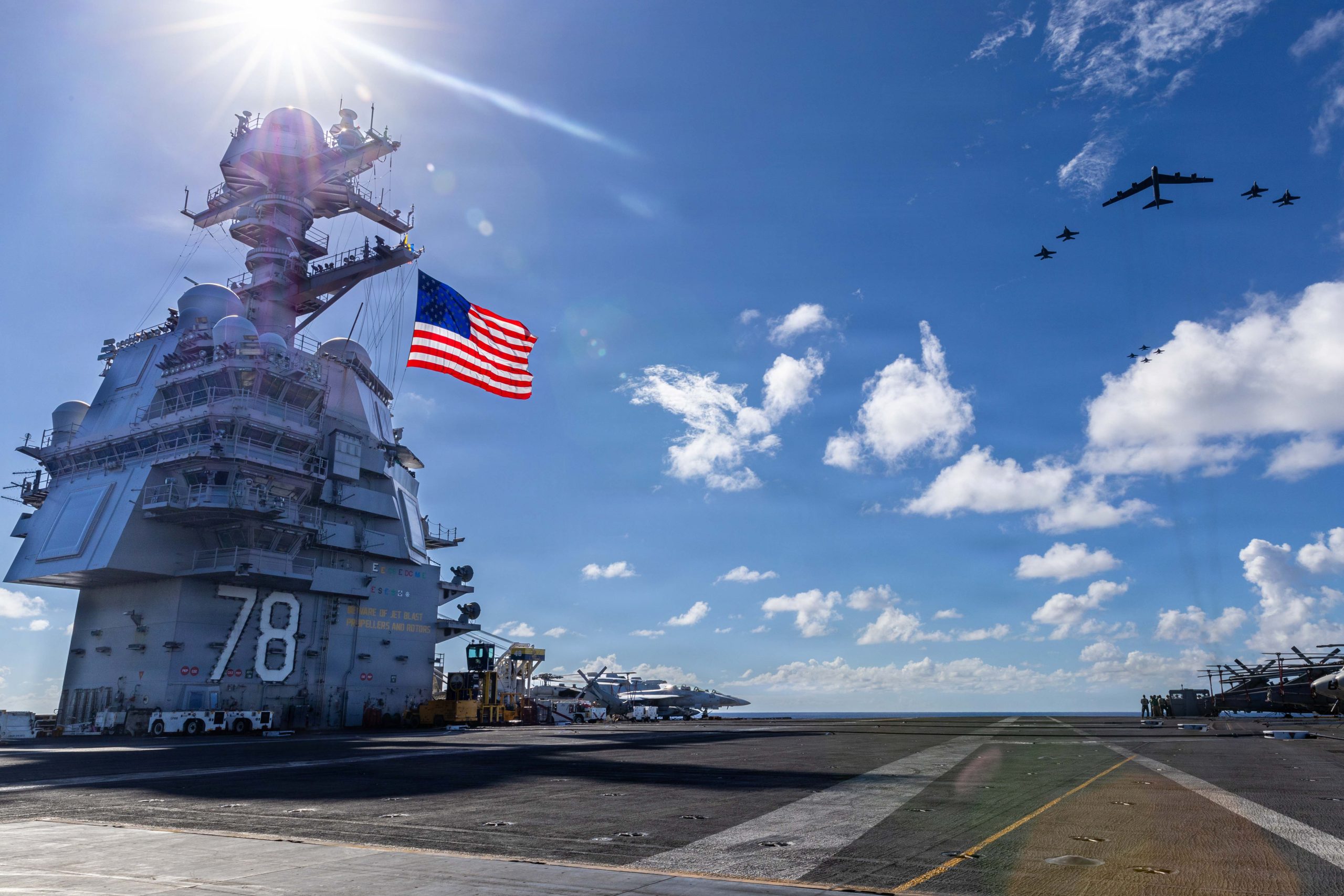 Despliegue del USS Gerald Ford