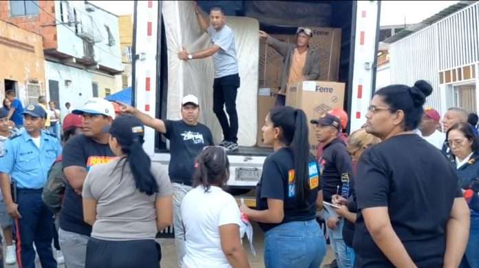 Entrega de enseres