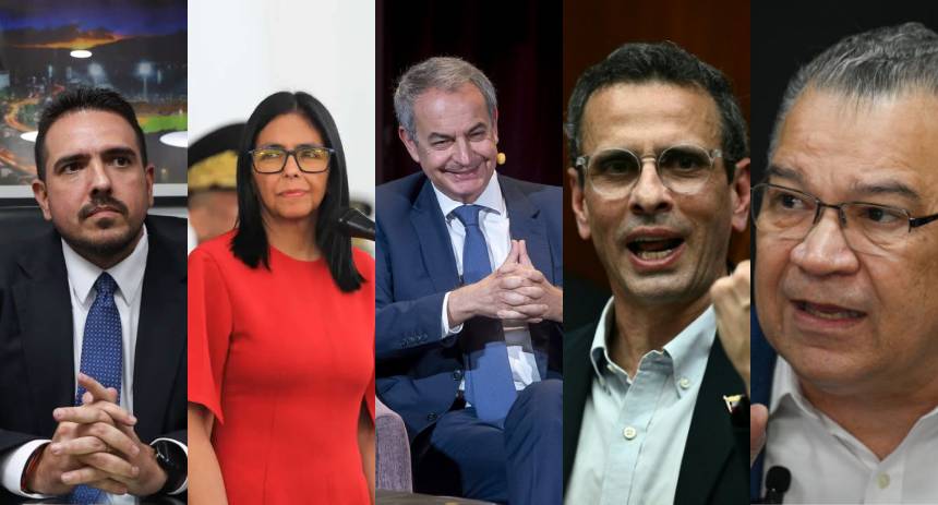 Rodríguez Zapatero llega a Caracas